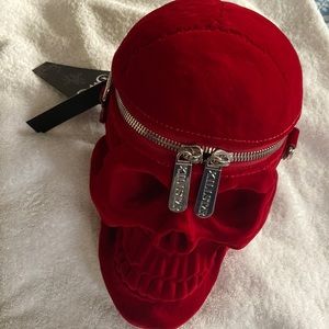 Kill Star Grave Digger Red Velvet Skill Head Purse